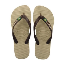 Slipper Havaianas Brasil Logo Zand