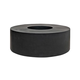 Bloempot Pottery Pots Natural Jumbo Seating Round Black 140 x 47,5 cm