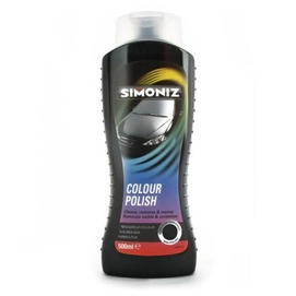 Colour Polish & Wax Zwart Simoniz