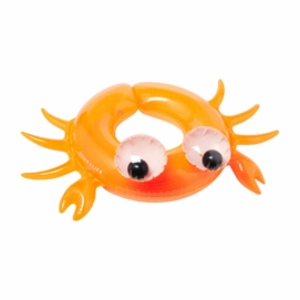 Bouée Gonflable Sunnylife Sonny the Sea Creature Neon Orange