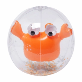 Ballon de Plage Sunnylife 3D Sonny the Sea Creature Neon Orange