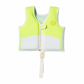 Kinderschwimmweste Sunnylife Shark Tribe Neon Citrus (1-2 Jahre)