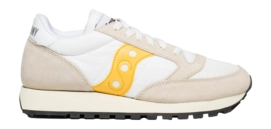 Basket Saucony Femme Jazz Original Vintage Cement Jaune