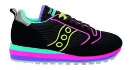 Sneaker Saucony Jazz Triple Black Neon Damen