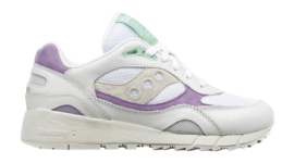 Baskets Saucony Women Shadow 6000 White Purple-Taille 37,5