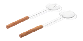 Saladebestek Bodum Nissen L Bruin 31,5 cm