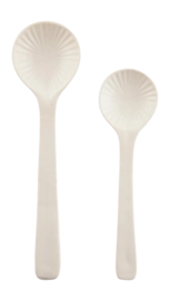 Saladebestek vtwonen Salad Servers Ceramic Offwhite (Set van 2)