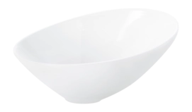 Saladeschaal ASA Selection Vongole Bowl Asymmetric White 32,5 cm