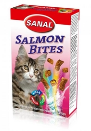 Kattensnack Sanal Salmon Bites Pak (6 stuks)