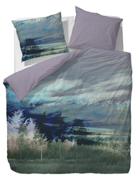 Taies d'oreiller Essenza Salo Multi Satin de Coton (50 x 75 cm)