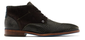 Schnürschuh Rehab Salvador Zig Zag Dark Green Herren