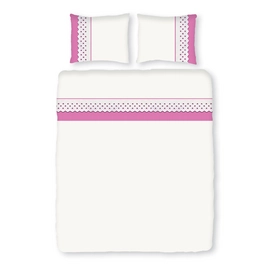 Parure de Lit Italian Home Collection Salzburg Rose Coton