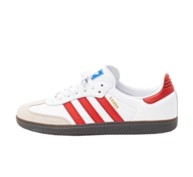 Adidas Samba OG Footwear White / Better Scarlet / Supplier Colour