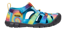 Sandaal Keen Kids Seacamp II CNX Vivid Blue/Original Tie Dye