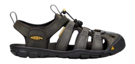 Sandaal Keen Men Clearwater CNX Leather Magnet/Black