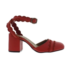 Sandaletten Fly London Cupido Scarlet/Scarlet Damen