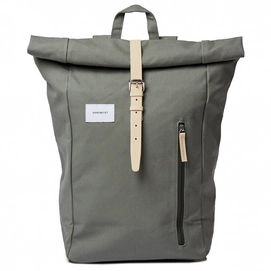 Rucksack Sandqvist Dante Dusty Green With Natural Leather