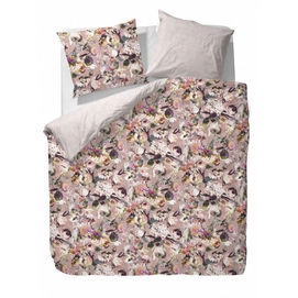 Taies d'oreiller Essenza Sanya Rose Satin de Coton (50 x 75 cm)