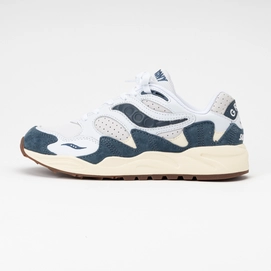 Saucony Men Grid Shadow 2 White/Navy