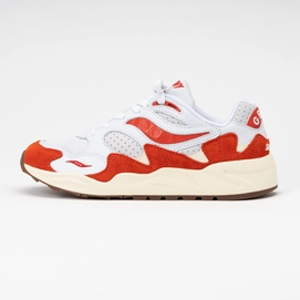 Trainers Saucony Unisex Grid Shadow 2 White/ Red