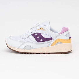 Saucony Women's Shadow 6000 White/Purple 2024