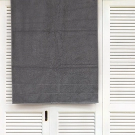 Serviette Sauna Heckett & Lane Glacier Gris (80 x 200 cm)
