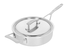 Sauteuse Demeyere Industry 5 Laag Met Deksel 24 cm