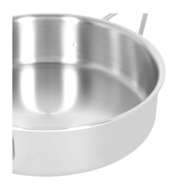 Sauteuse Demeyere Industry 5 Laag Met Deksel 28 cm