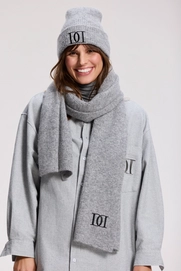 Scarf Deblon Women Grey Melange