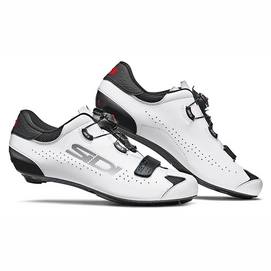 Chaussures de Cyclisme Sidi Men Sixty Black White-Taille 45