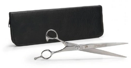 Trimschaar Jean Peau Recht + Lederen Etui 21,6 cm