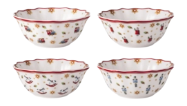 Schalenset Villeroy & Boch Toy's Delight 2025 Jubileum (Set van 4)
