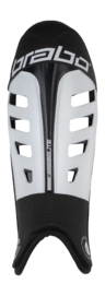 Scheenbeschermer Brabo Elite Shinguard White/Black - M