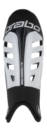 Scheenbeschermer Brabo Elite Shinguard White/Black - S