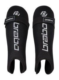 Scheenbeschermer Brabo Tribute Junior Shinguard Black/White - XS
