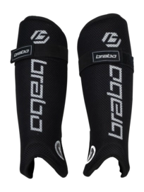 Scheenbeschermer Brabo Tribute Shinguard Black/White - S