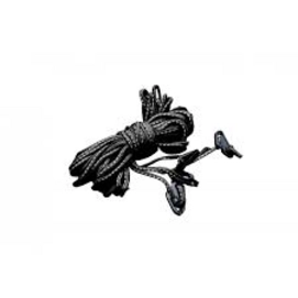 Corde 2m Guylines Glow in the dark Black