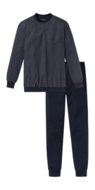 Pyjama Schiesser Men 159620 Dark Blue