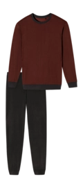 Pyjama Schiesser Men 180252 Terracotta Brown