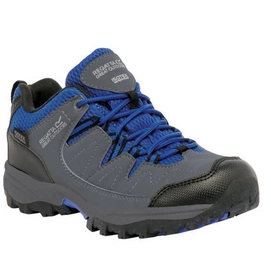 Chaussure de marche Regatta Holcombe Low Jnr Shoe Blue Methyl