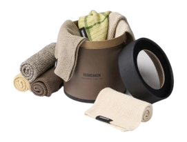 Strofinacci Humdakin 7 Days of Cleaning 28 x 28 cm, Set con 7 Canovacci, Multicolore