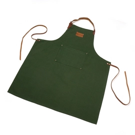 Tablier KOOK Stonewash Leather Green-70 x 90 cm