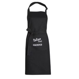 Tabliers DDDDD Italian Food Noir (Lot de 2)