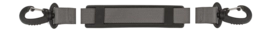 Schouderband Ortlieb Shoulderstrap With Swivel Hook Grey 140 cm