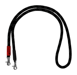 Schouderband Topologie Wares Straps 10mm Rope Strap 2.0 Black Reflective