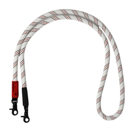 Schouderband Topologie Wares Straps 10mm Rope Strap 2.0 White Patterned