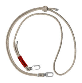 Schouderband Topologie Wares Straps 6.0mm Rope Strap Beige Melange