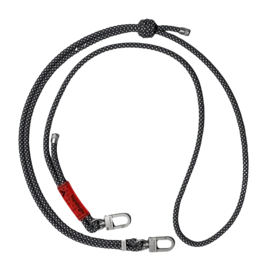 Schouderband Topologie Wares Straps 6.0mm Rope Strap Black Polka Dot