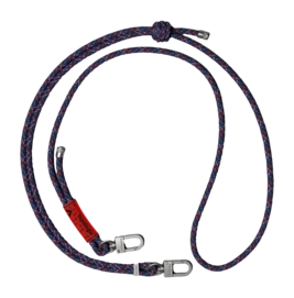 Schouderband Topologie Wares Straps 6.0mm Rope Strap Marine Blue Glitch