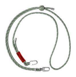 Schouderband Topologie Wares Straps 6.0mm Rope Strap Sage Reflective